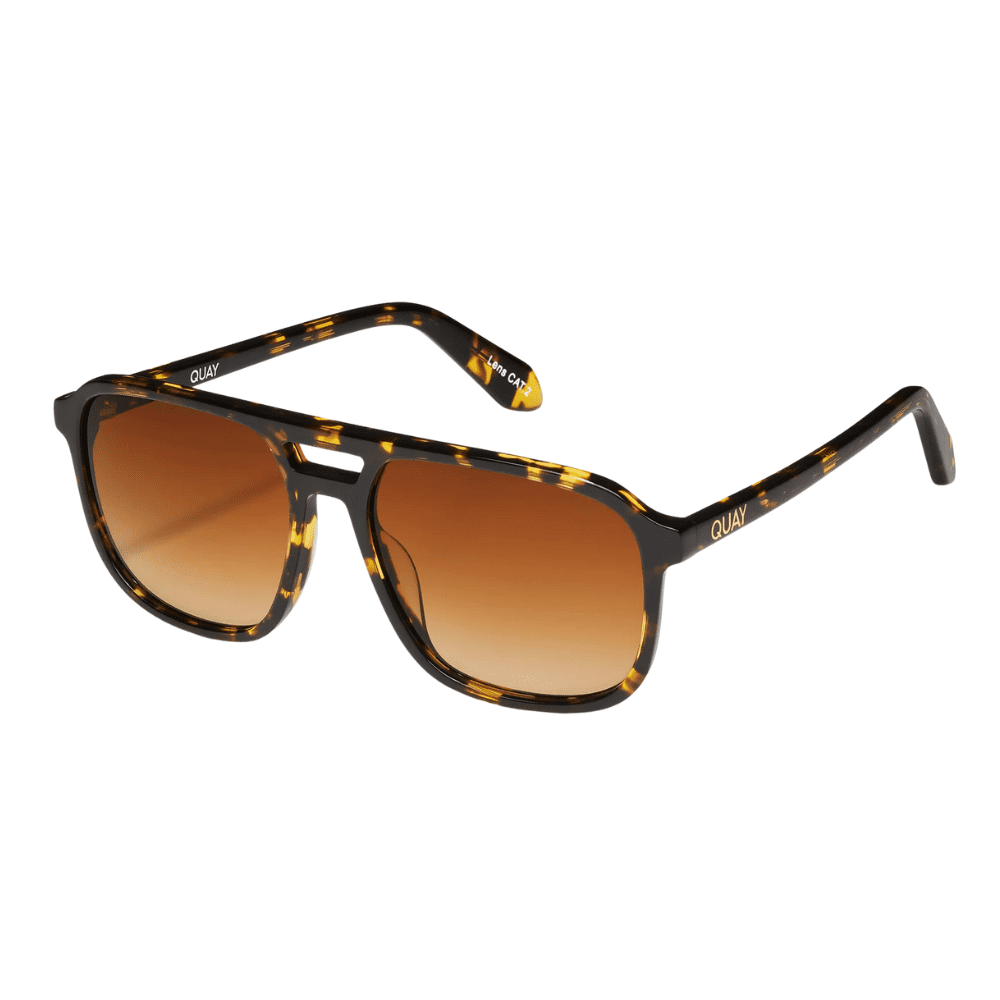 Quay On The Fly Shiny Yellow Tort/Orange