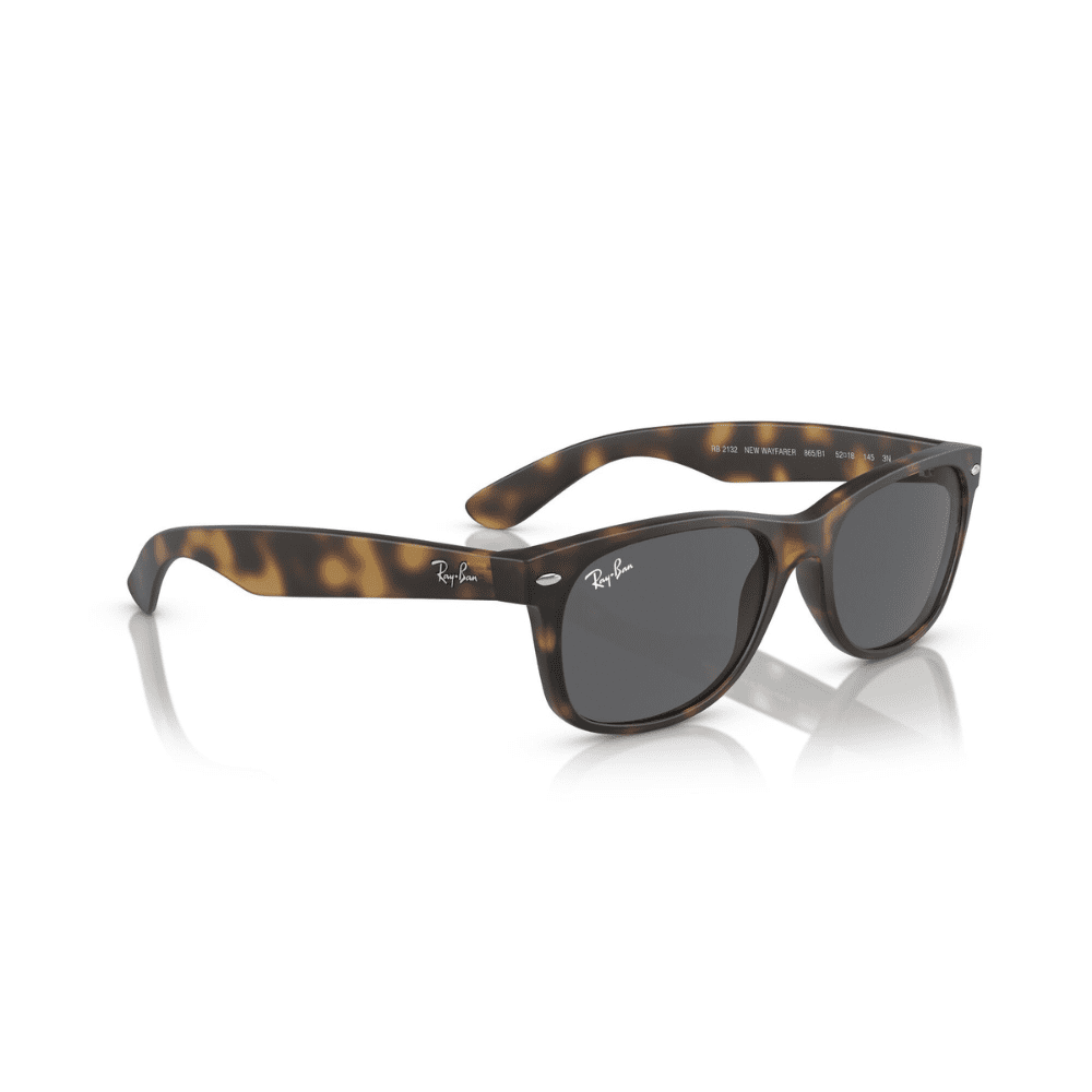 Ray-Ban RB2132 865/B1 55 Rubber Havana New Wayfarer