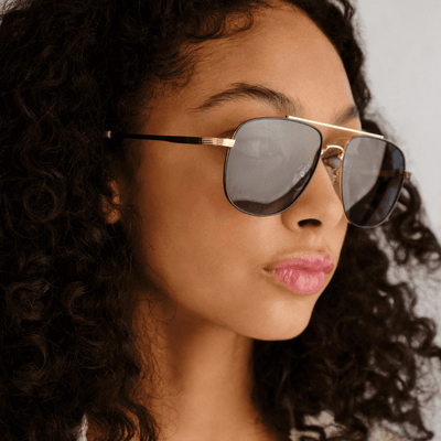 Le Specs The Charmer 2465415 Gold/Seafoam Polarised