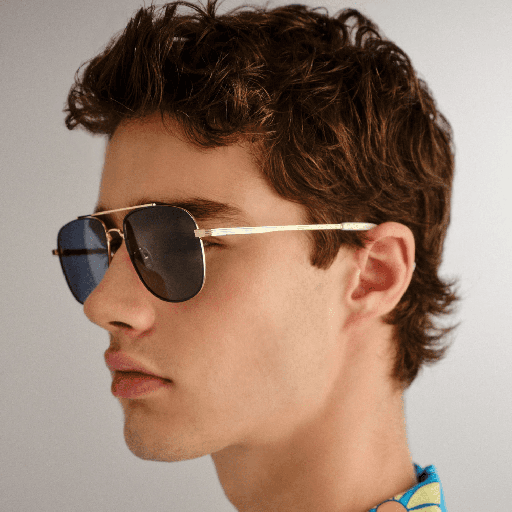 Le Specs The Charmer 2465415 Gold/Seafoam Polarised