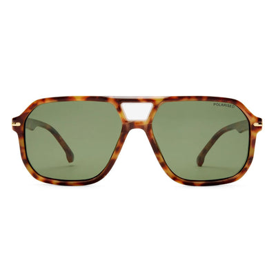 2658914 AMBER tort green lens aviator cc cancer council unisex front