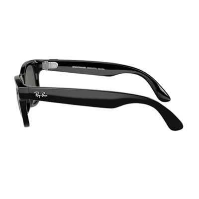 Ray-Ban Smart Glasses Meta Wayfarer RW4006 601/71 50 Shiny Black/G15 Green SMALL