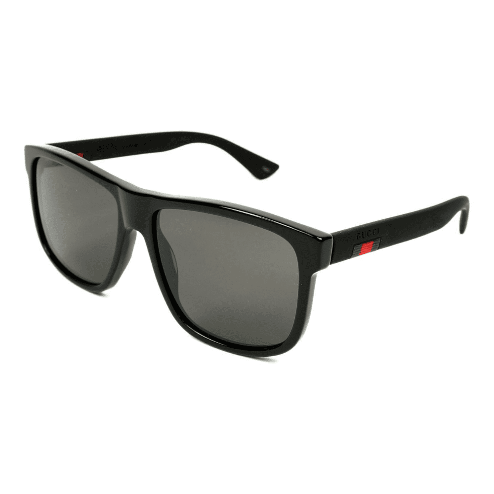 Gucci GG0010S 001 Black Black Square