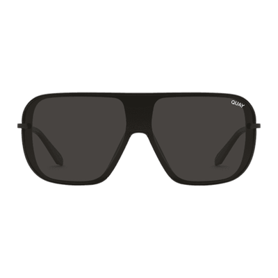 Quay Take A Number Matte Black/Black Polarised