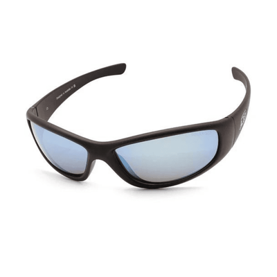 Dirty Dog Boofer 53547 Satin Black/Ice Blue Mirror Polarised