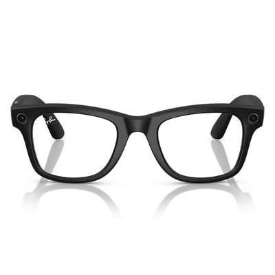 Ray-Ban Smart Glasses Meta Wayfarer RW4008 601S1M 53-22 Black Transitions Clear/Graphite Green LARGE