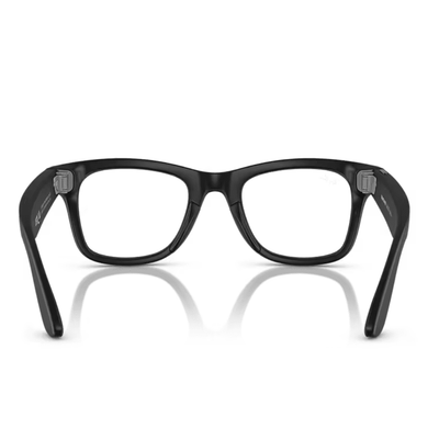 Ray-Ban Smart Glasses Meta Wayfarer RW4006 601S1M 50 Matte Black Transitions Clear/Graphite Green SMALL