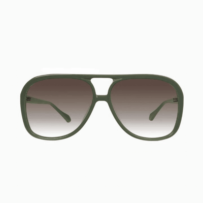 Valley Bang S0782 Army Green Gold Trim/Brown Lens
