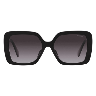 Miu Miu MU010YS 1AB-5D1 53 Black/Grey Lens