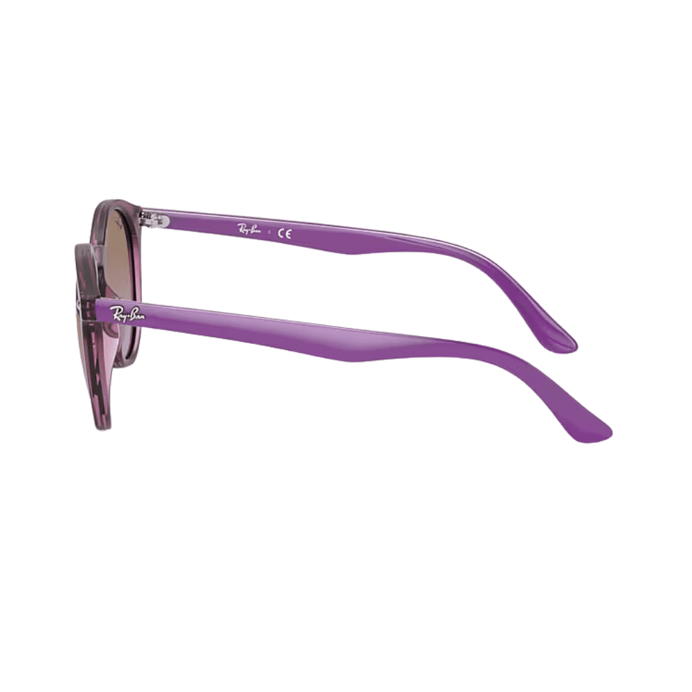 Ray-Ban Kids RJ9064S 70646844 Transparent Fuxia/Brown