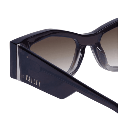 Valley Valiant S0752 Smoky Quartz with Gunmetal Trim/Brown Gradient