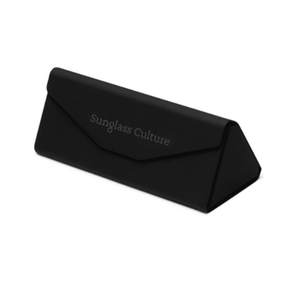 Tri-Fold Case Sunglass Culture Matte Black
