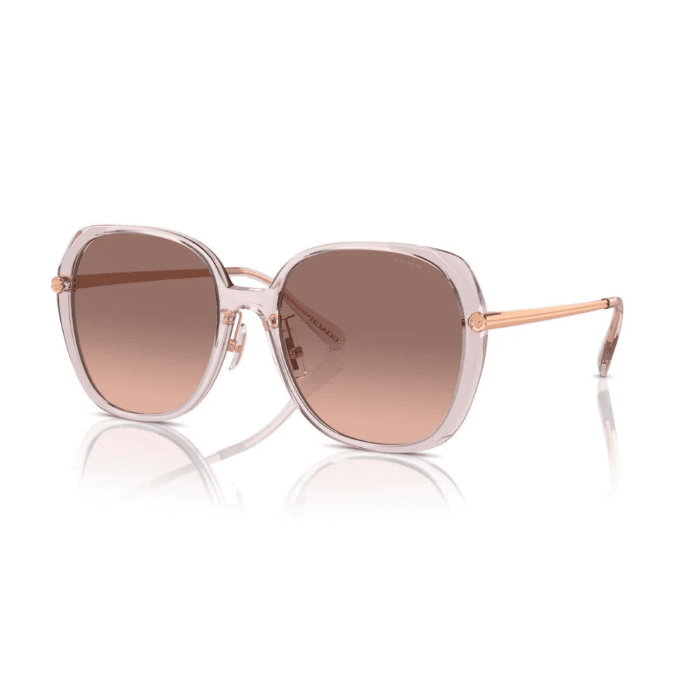 Coach HC8403D 5705 13 59 CR636 TRANSPARENT ROSE/PINK GRADIENT LENS