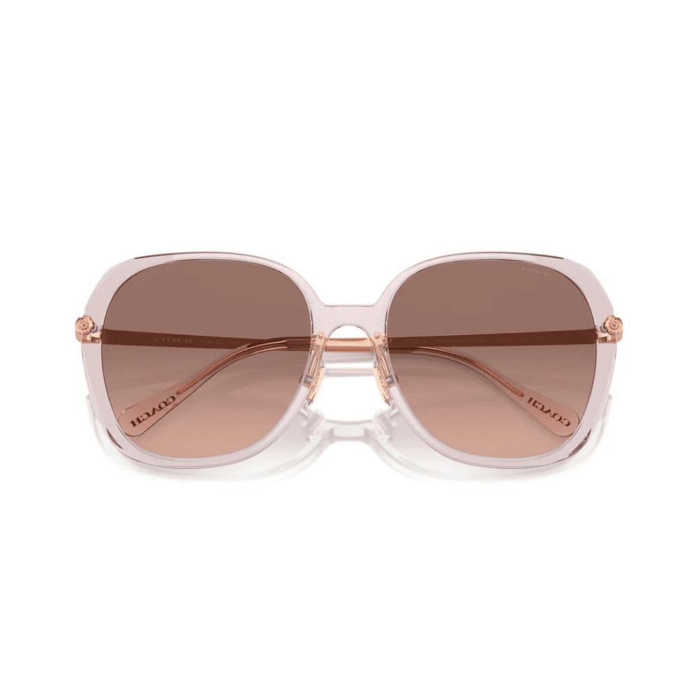 Coach HC8403D 5705 13 59 CR636 TRANSPARENT ROSE/PINK GRADIENT LENS