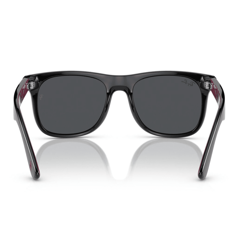 Ray-Ban Kids RJ9069S 716787 48 Black/Dark Grey Spiderman blue web