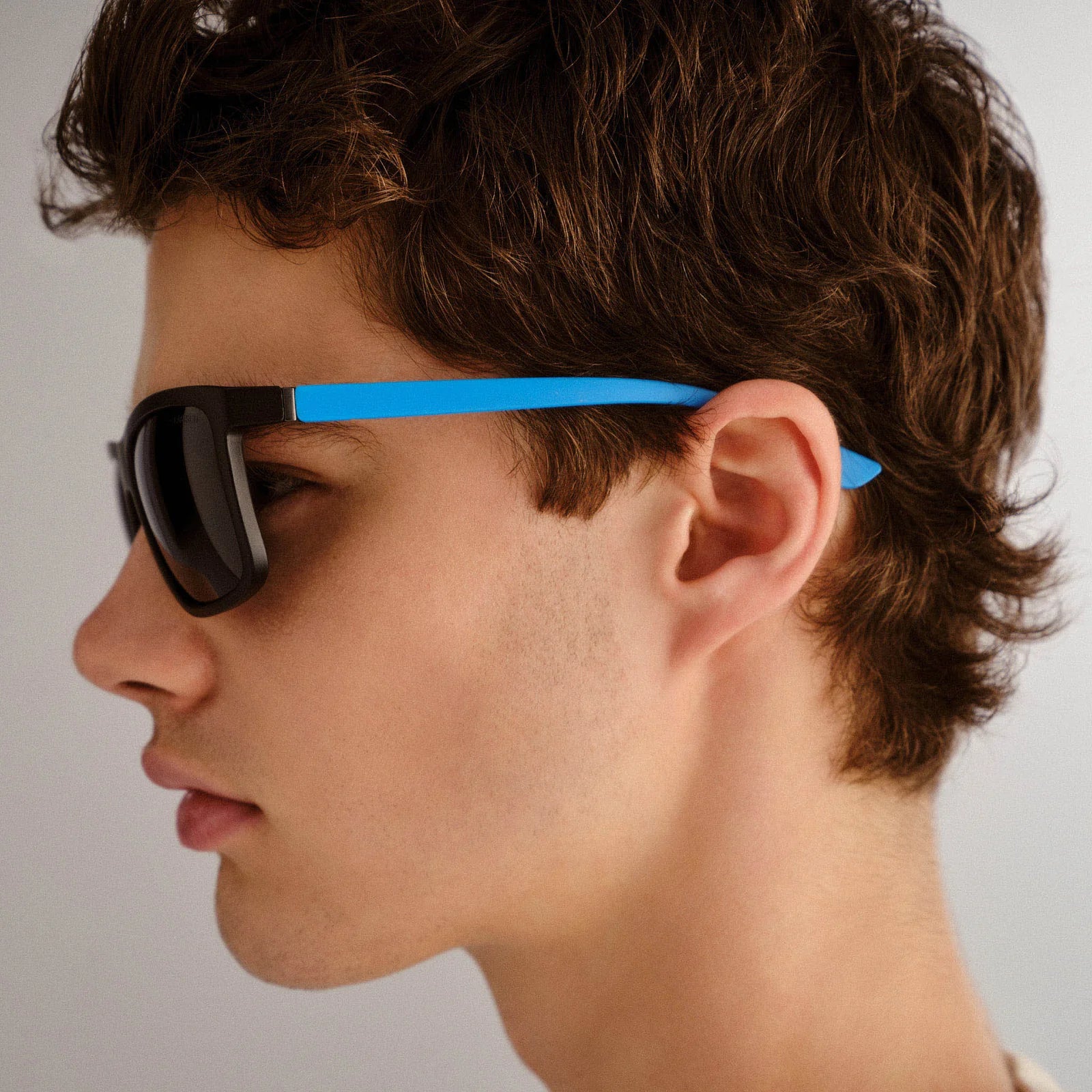 Cancer Council Arltunga 2558861 Black Neon Blue/Smoke Mono Polarised