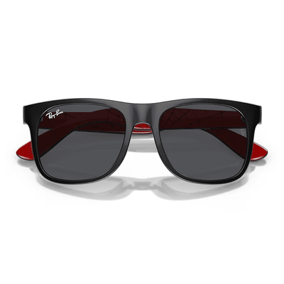 Ray-Ban Kids RJ9069S 716687 48 Black/Dark Grey Spiderman black web