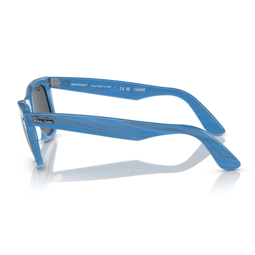 Ray-Ban RB2140 1409B1 50 Photo Striped Blue/Dark Grey Wayfarer