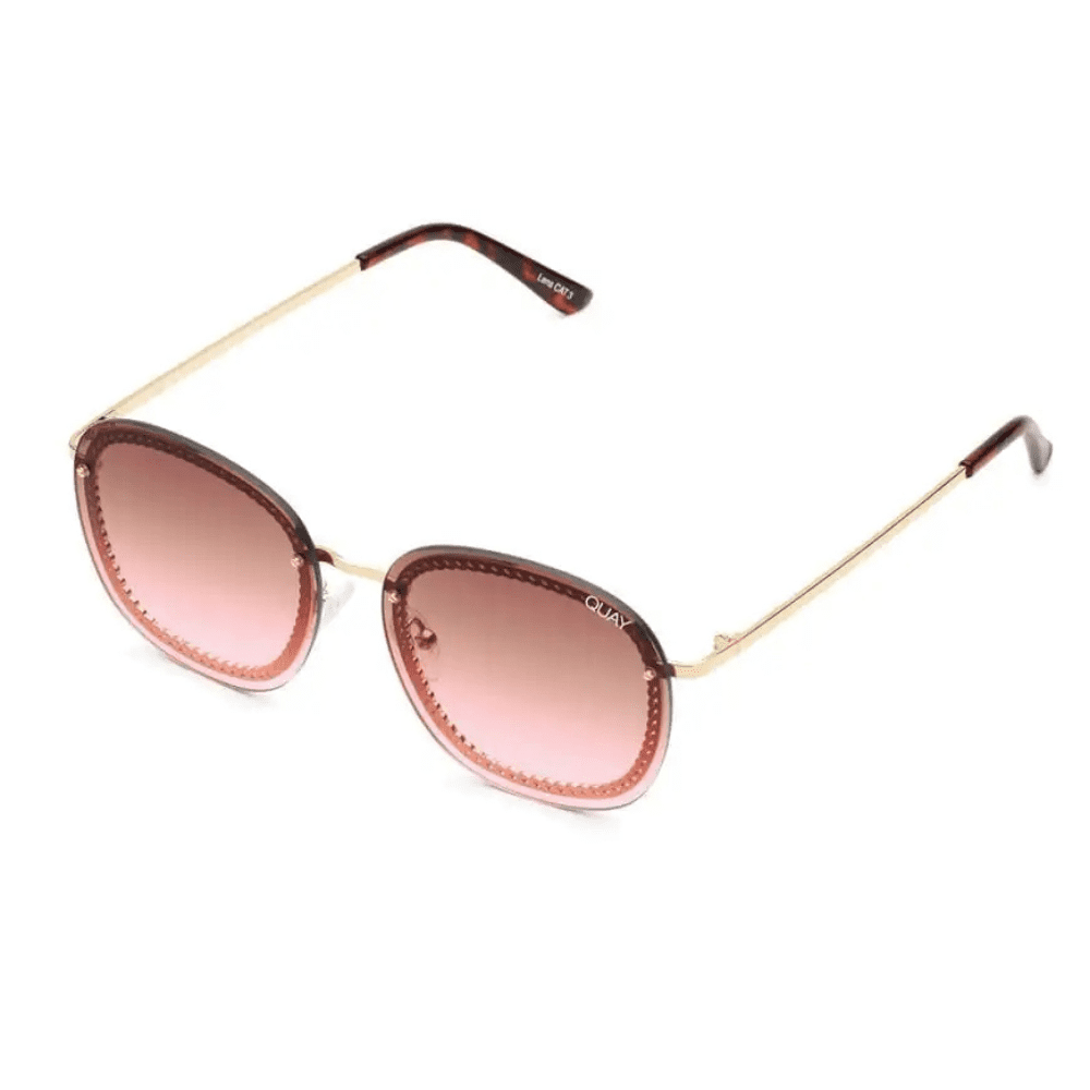 Quay Jezabell Chain Gold/Brown Pink
