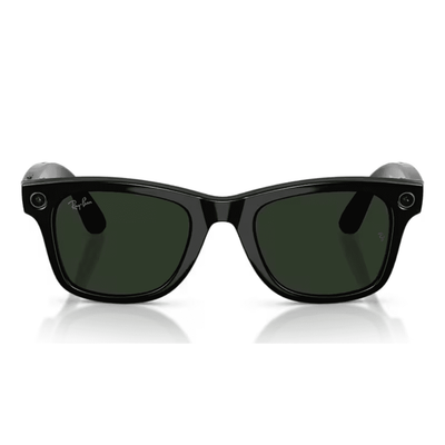 Ray-Ban Smart Glasses Meta Wayfarer (Gen 2) RW4012 601/1M 50 Shiny Black Transitions Clear/Graphite Green SMALL
