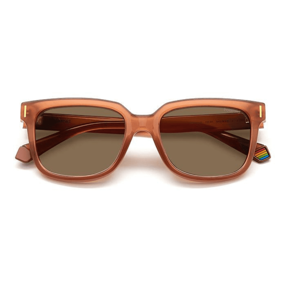 Polaroid Sunglasses PLD 6191/S 733 Peach/Brown Polarised