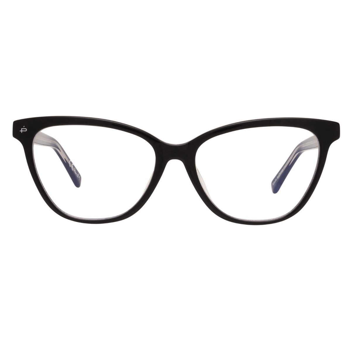 Prive Revaux The Chloe 807 53 Black/Clear Transparent Blue Light Blockers