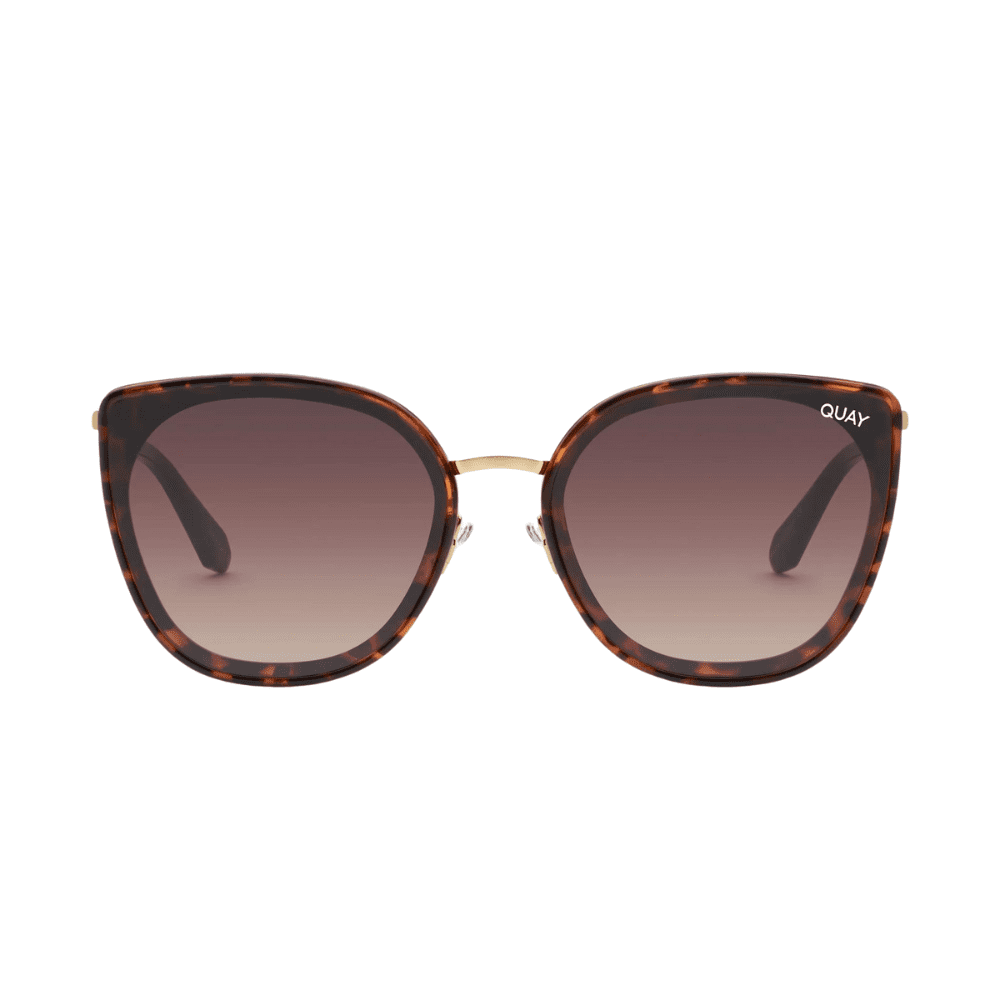 Quay Flat Out Tort/Brown