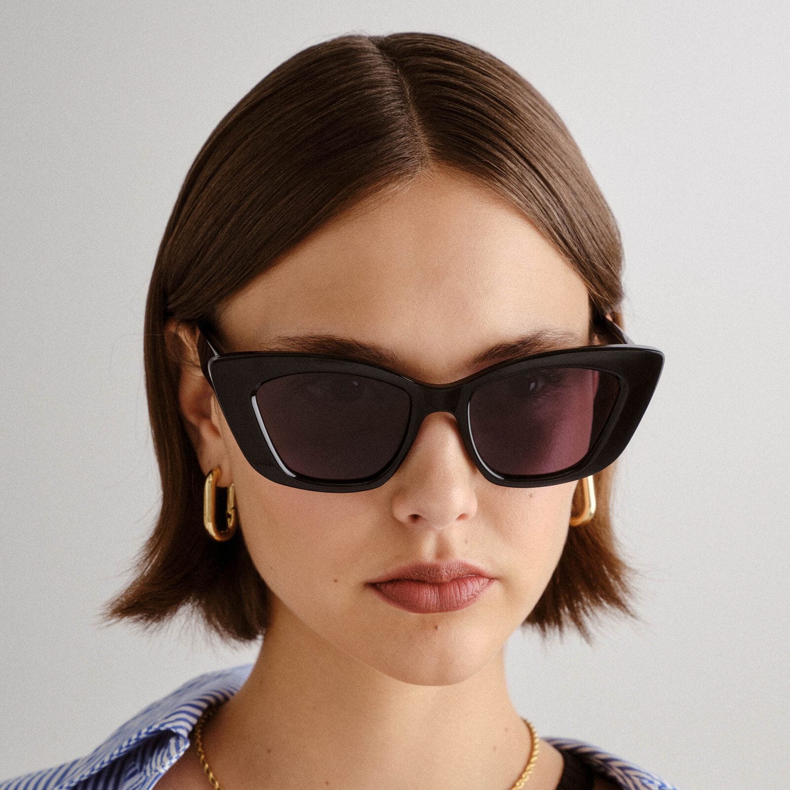 Le Specs Tranquil Turmoil L2429729 Black/Smoke