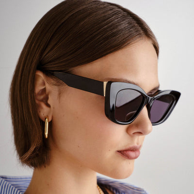 Le Specs Tranquil Turmoil L2429729 Black/Smoke