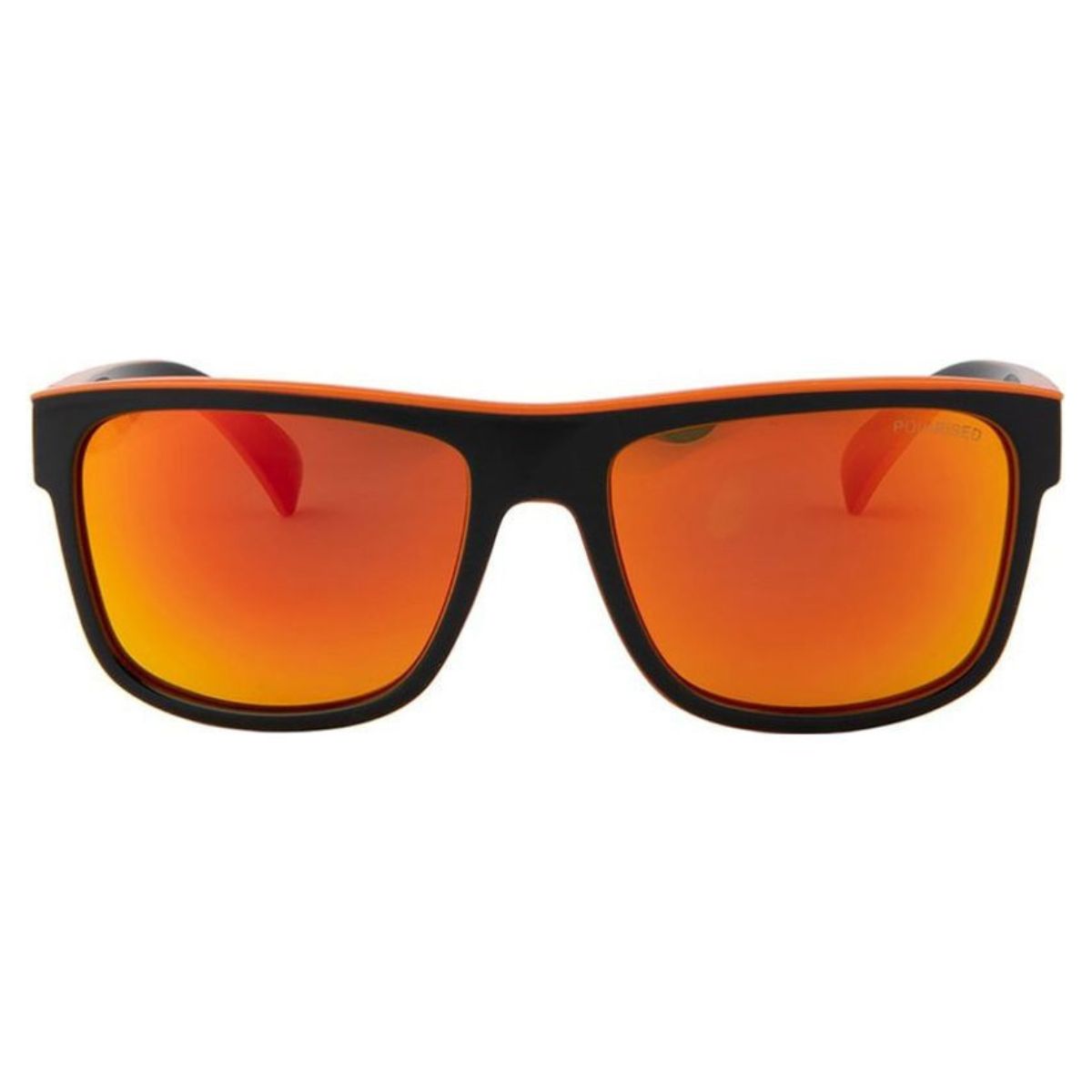 PolaSports Mobster 4403O1 Black and Orange/Orange Mirrored Polarised