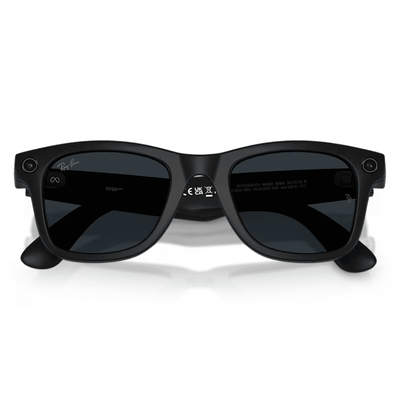 Ray-Ban Smart Glasses Meta Wayfarer (Gen 2) RW4012 601S1Z 53 Matte Black Transitions Clear/Grey LARGE