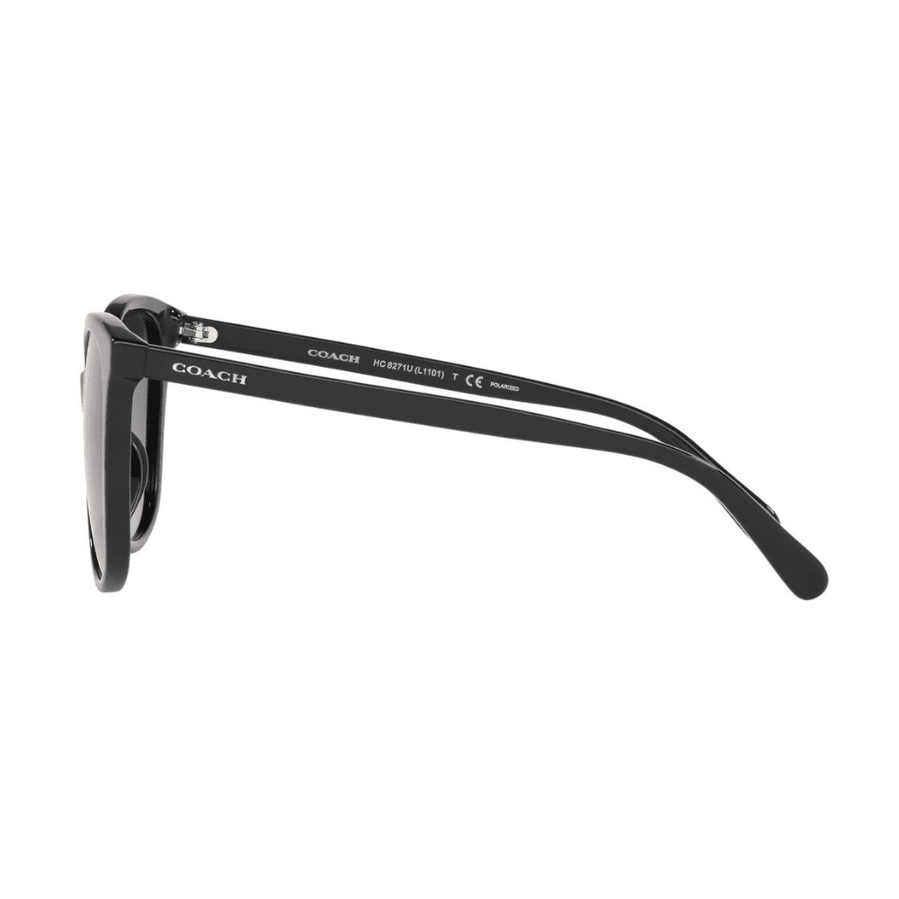 Coach HC8271U 5002T3 57 Black/Dark Grey Gradient Polarised