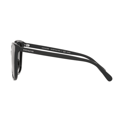 Coach HC8271U 5002T3 57 Black/Dark Grey Gradient Polarised