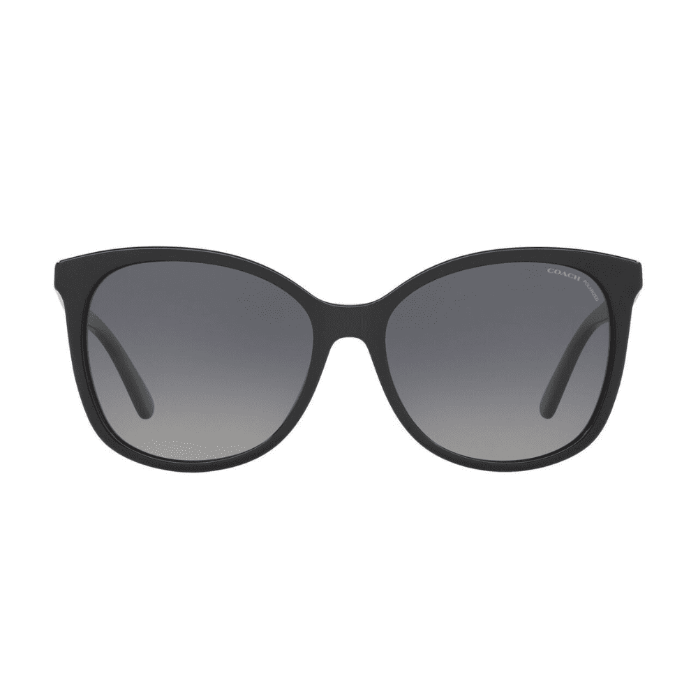 Coach HC8271U 5002T3 57 Black/Dark Grey Gradient Polarised