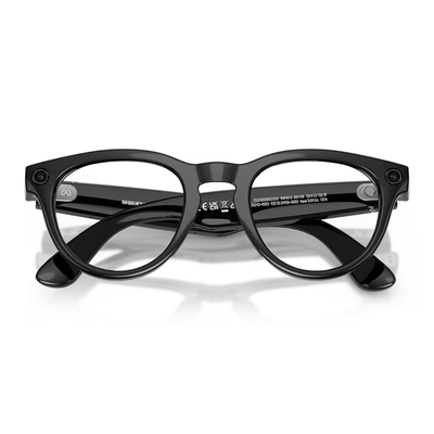 Ray-Ban Smart Glasses Meta Headliner (Gen 2) RW4013 601/1M 50 Shiny Black Transitions Clear/Graphite Green SMALL