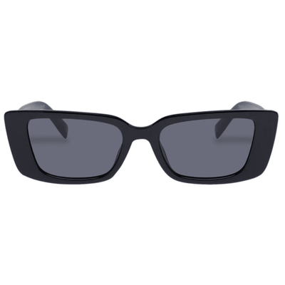 AIRE NOVAE 2342258 BLACK rectangle unisex sunglass culture front