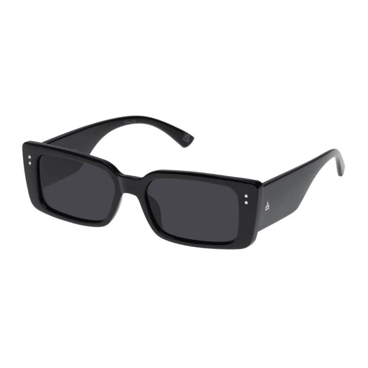 AIRE ORION 222552 BLACK BOLD RECTANGLE UNISEX SUNGLASS CULTURE SIDE