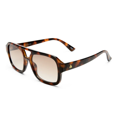 Aire Aquarius 2542280 dark tort sunglass culture plastic aviator coomera womens