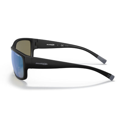 Arnette Bushwick AN4256 0 22 Matte Black Polarised Sunglass Culture Temple View
