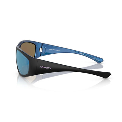 Arnette Ilum 4331 292322 Black Polarised sunglass culture side view