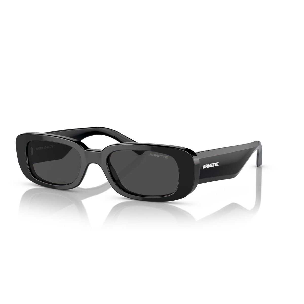 ARNETTE LITTY 4317 121 487 BLACK sunglass culture side view