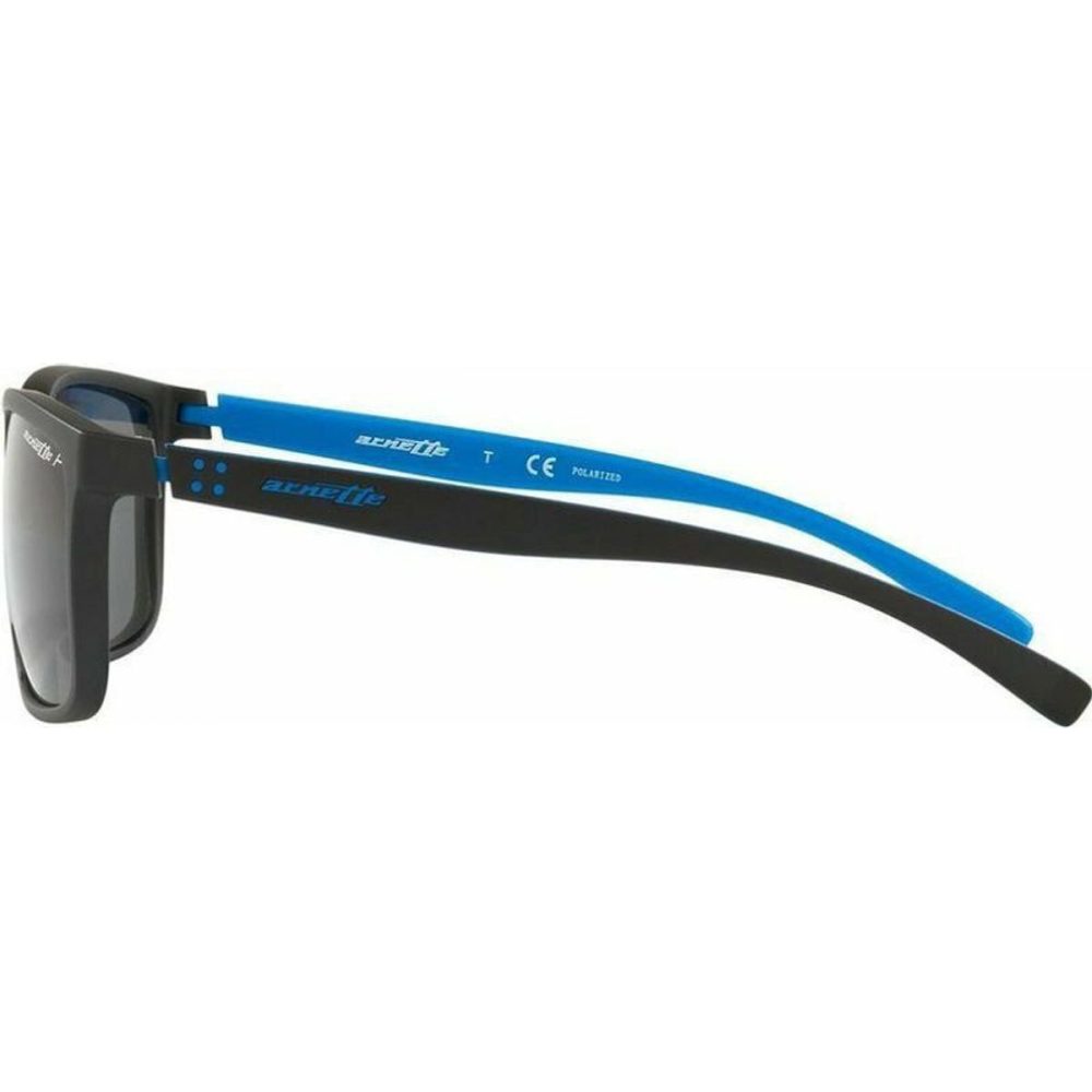Arnette Stripe AN4251 290023 58 Black/Grey Mirror Polarised