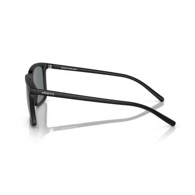 Arnette Trigon AN4318 275881 56 Matte Black / Grey Sunglass Culture Temple View