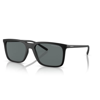 Arnette Trigon AN4314 275881 56 Matte Black / Grey Sunglass Culture Side View