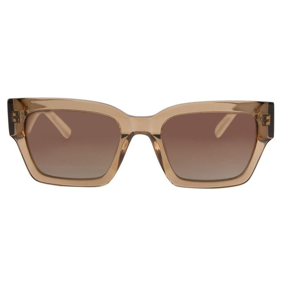 Bill Bass Dee 28300 Crystal Brown Gradient Polarised sunglass culture coomera square cat eye