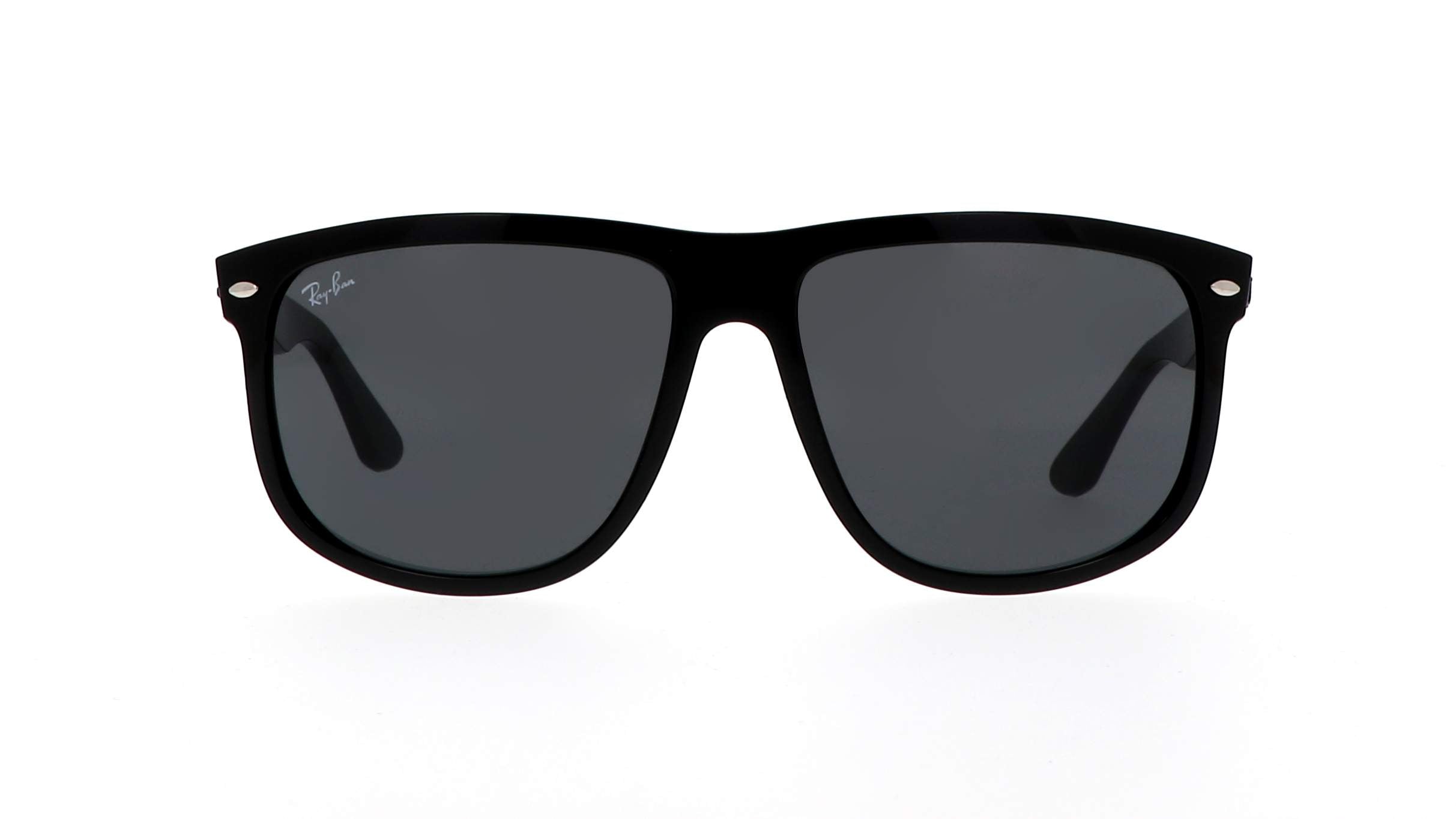 Ray-Ban RB4147 Boyfriend 601/87 60 Shiny Black/Grey