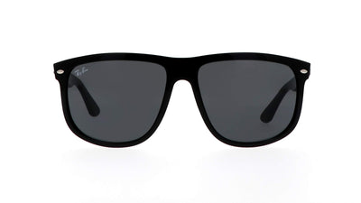 Ray-Ban RB4147 Boyfriend 601/87 60 Shiny Black/Grey