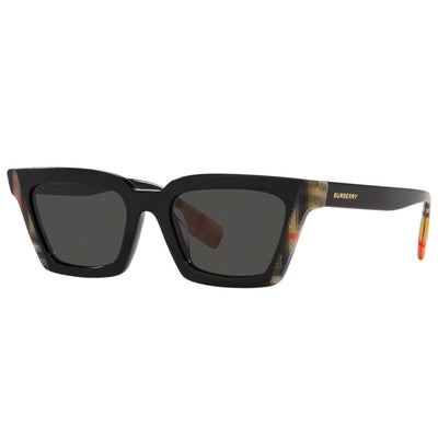 Burberry BE4392U 405587 52 Briar Black/Grey Lens