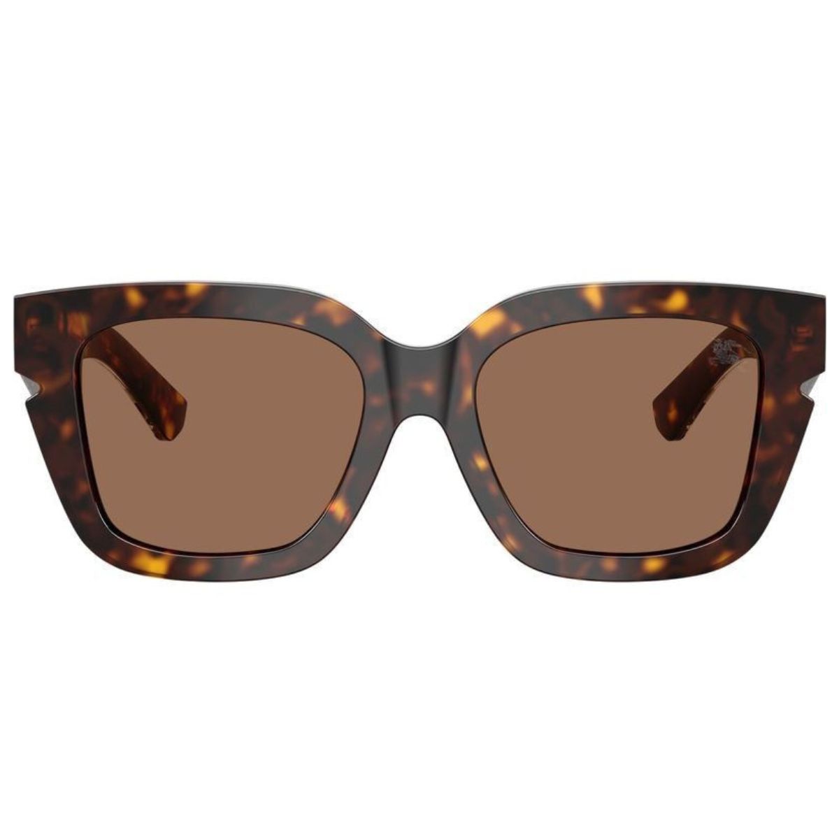 Burberry BE4453 300273 54 HAVANA Havana Brown square geometric cat eye cut out sunglass culture australia gold coast coomera front