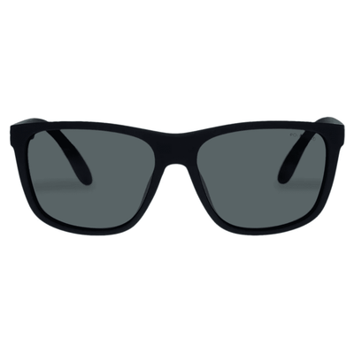 CANCER COUNCIL COOLGARDIE 2359425 Black mens polarised square sunglass culture front